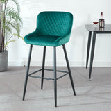 Ergonomic Counter Height Bar Stool (Set of 2)