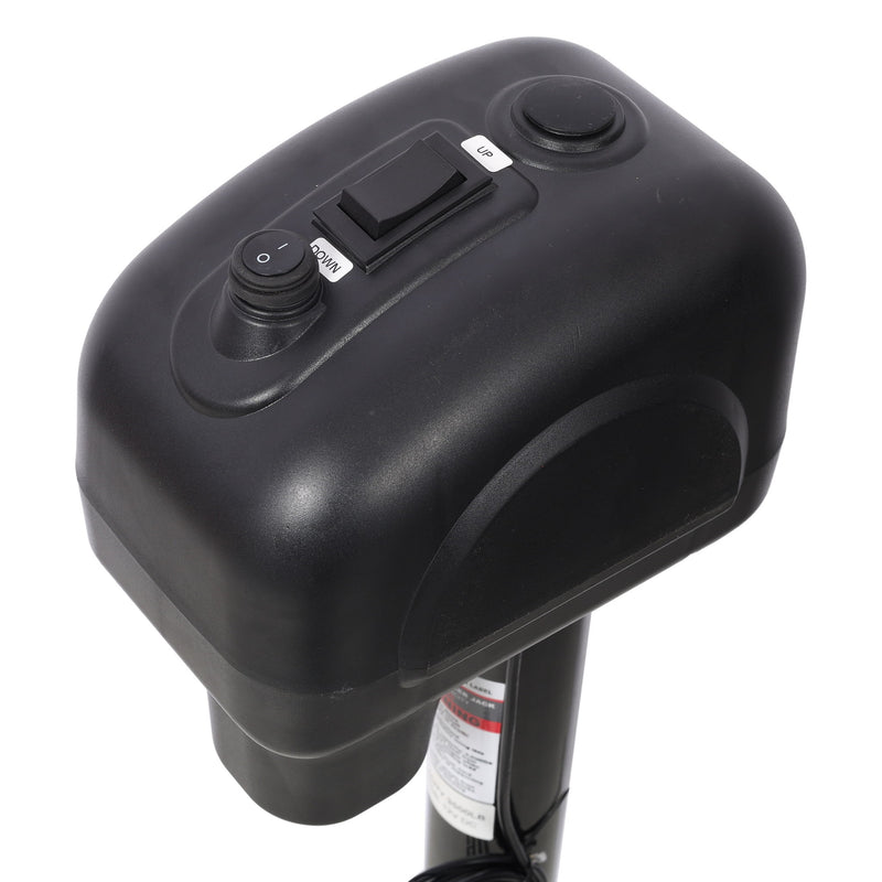 Electric Power Tongue Jack 3500Lbs Capacity With Waterproof Cover For RV Trailer & Camper, 12V Dc - Black