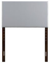 Nova - Twin Headboard - Light Gray