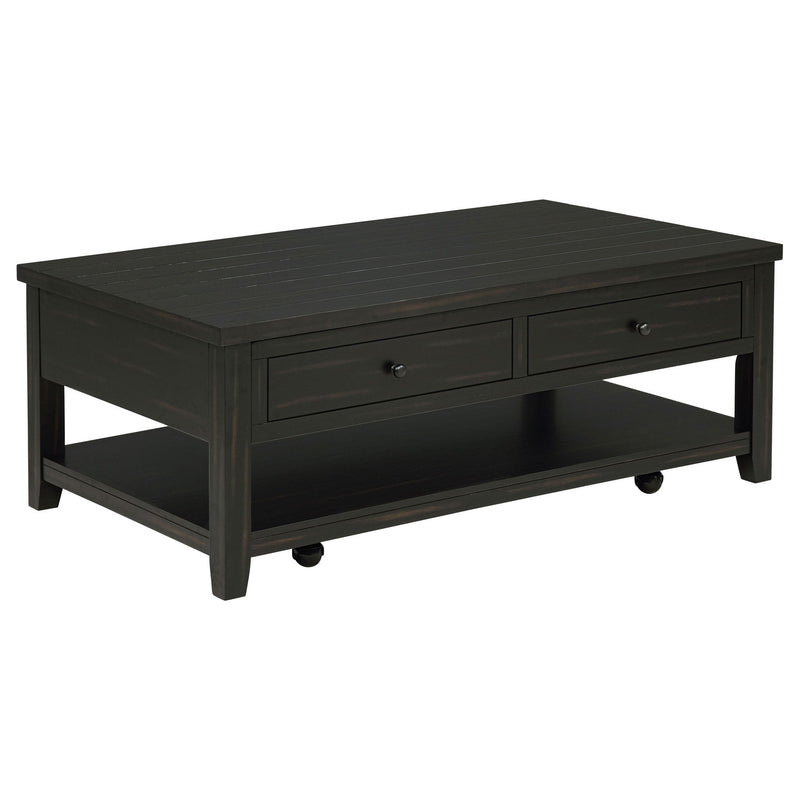 Castleton - Mobile Lift-Top Coffee Table