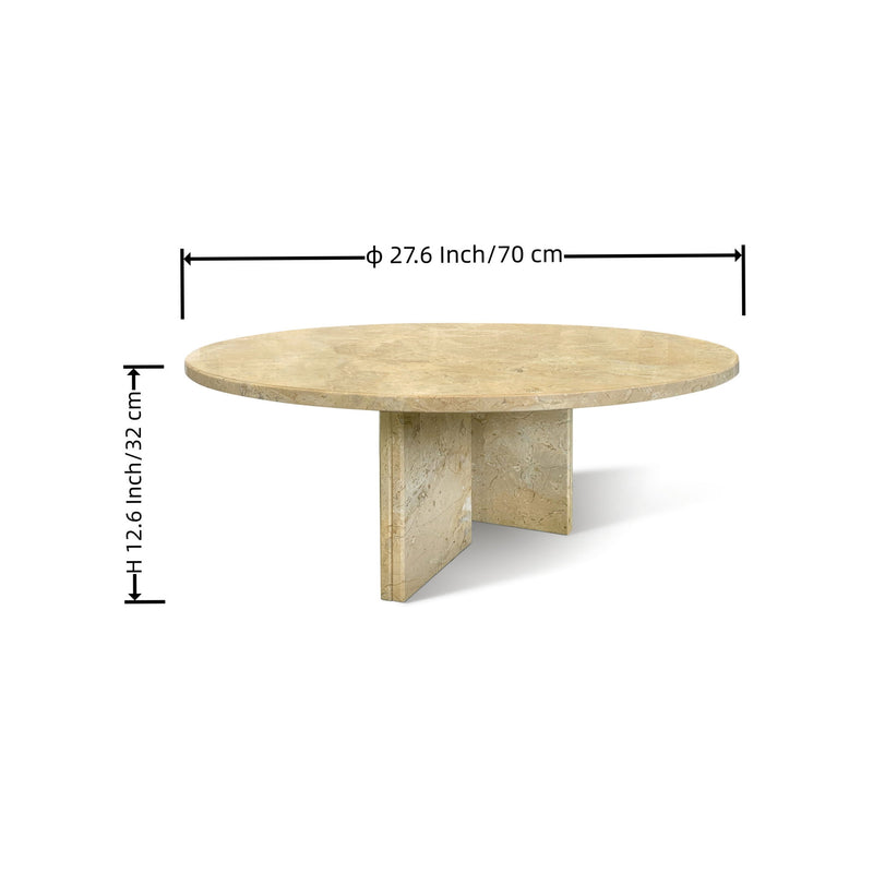 Luxury Coffee Table With Unique Veining, Unique Stone Design