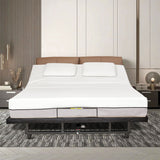 Adjustable Bed Base Frame With Head And Foot Incline Quiet Motor Zero Gravity