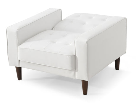 Andrews - Chair Bed - White
