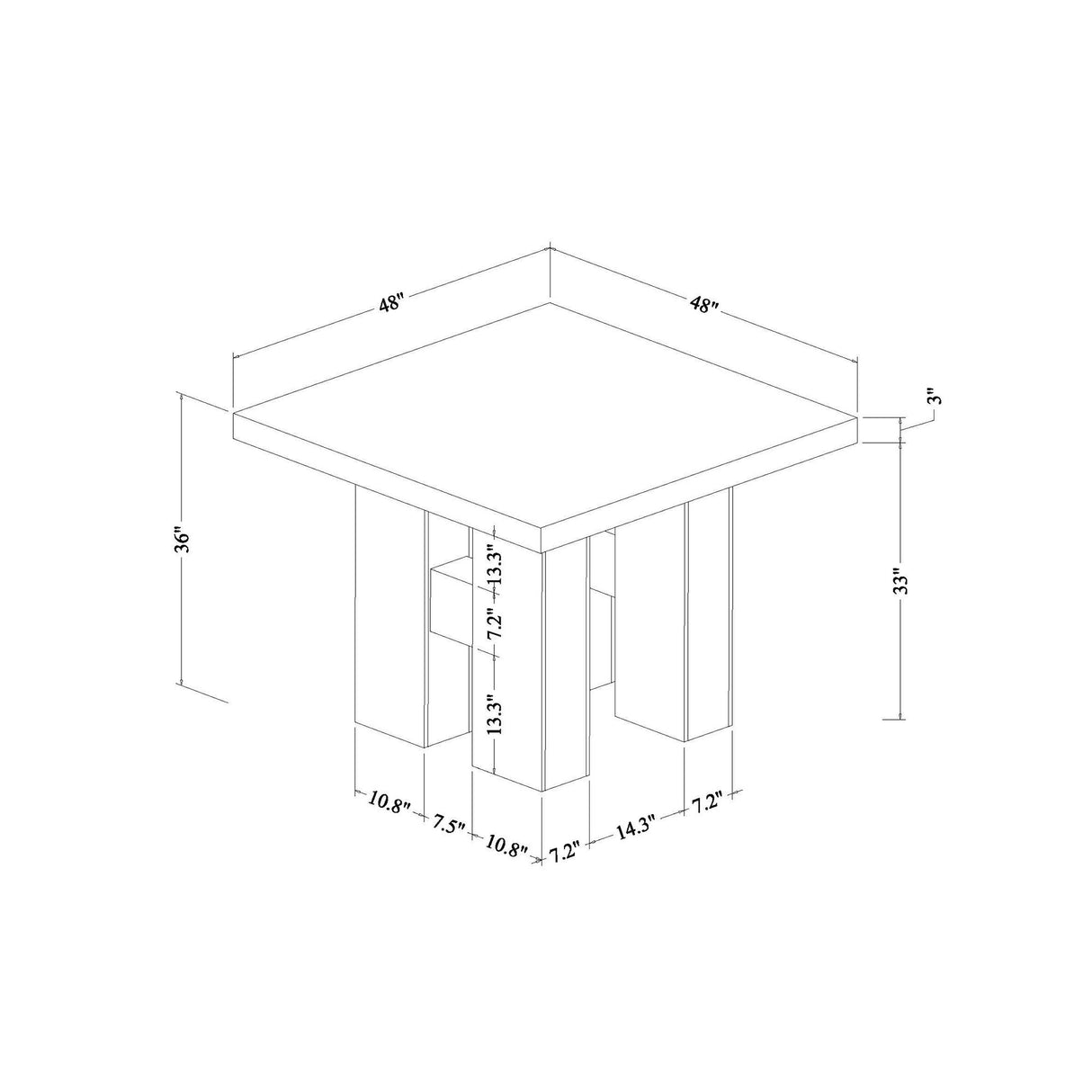 Mikha - Bar Table And Bar Stool