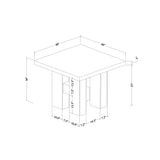 Mikha - Bar Table And 4 Bar Stools