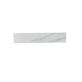 Sintered Stone Bathroom Vanity Top With 4" Backsplash And 22" Sidesplash - Carrara White