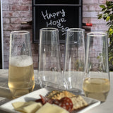 Tritan Lexington - Unbreakable Plastic Champagne Flutes, 9Oz (Set of 4) - Clear