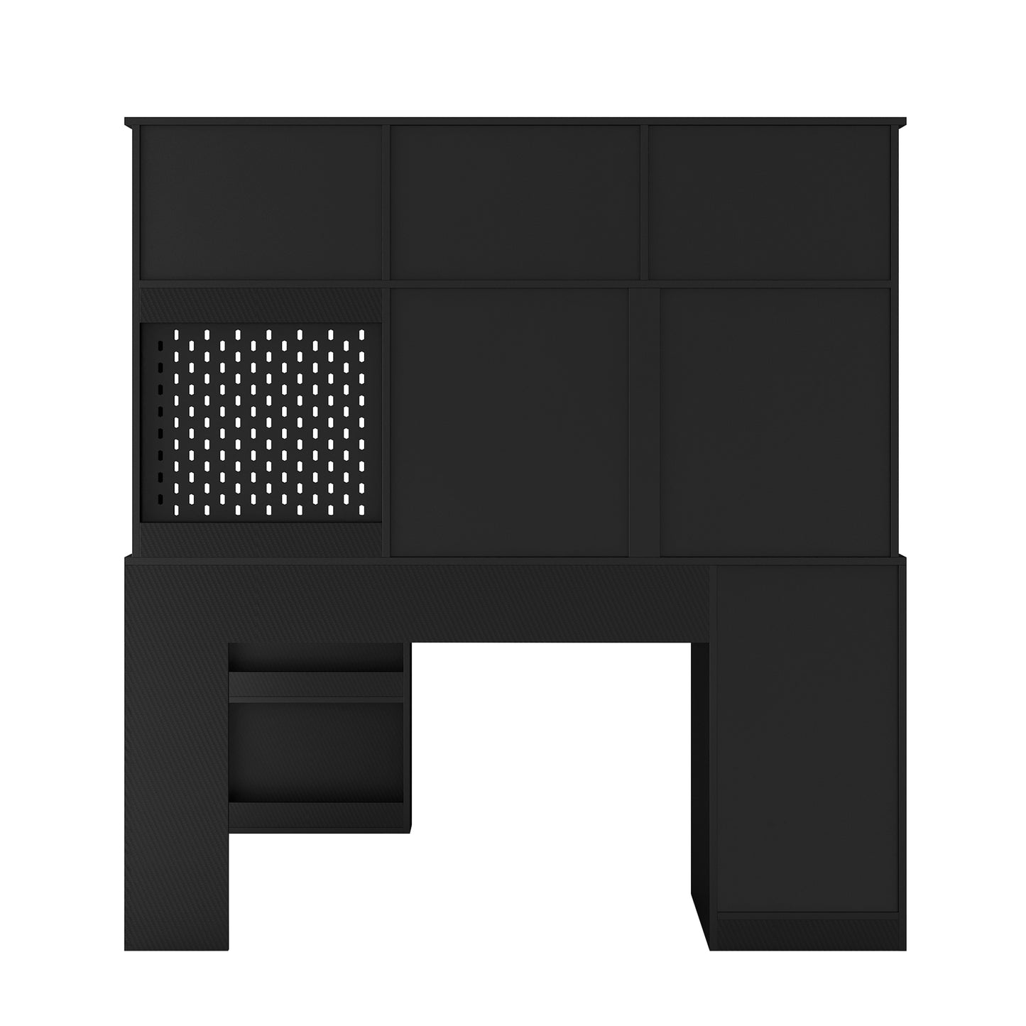 L Shaped Desk with Charger,Computer Desk with Drawers,Bookshelf & Hutch,Modern Corner Desk,Home Office Desk,L-Shaped Study Table Writing Desk,Corner Gaming Computer Desk with Storage