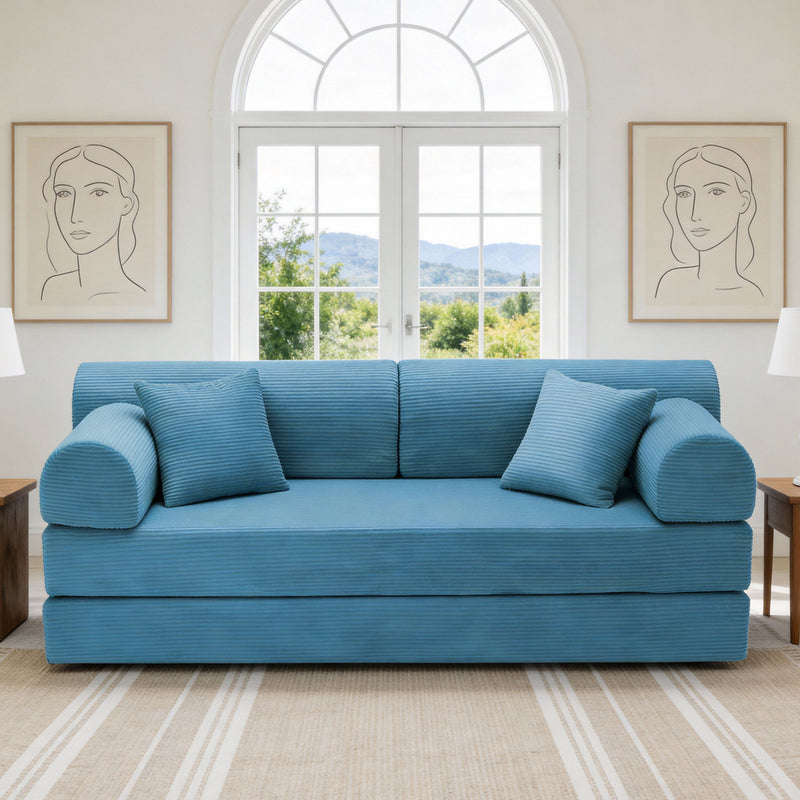 Convertible Sleeper Sofa Bed For Living Room
