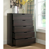 Modern Drawer Chest And Clothes Storage Cabinet With Metal Drawer Glides