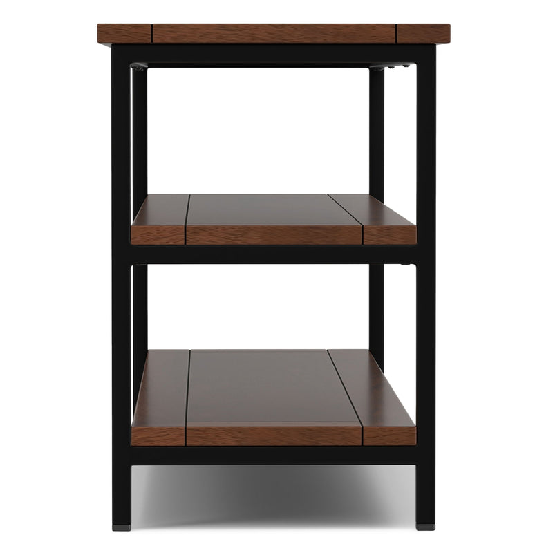 Skyler - TV Media Stand - Dark Cognac Brown
