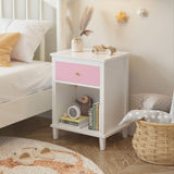 Nightstand With 1 Drawer 1 Shelf