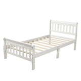Platform Bed, Mattress Foundation Sleigh Bed With Headboard, Footboard, Slat Support
