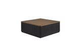 Channel - Cocktail Table With Casters - Black
