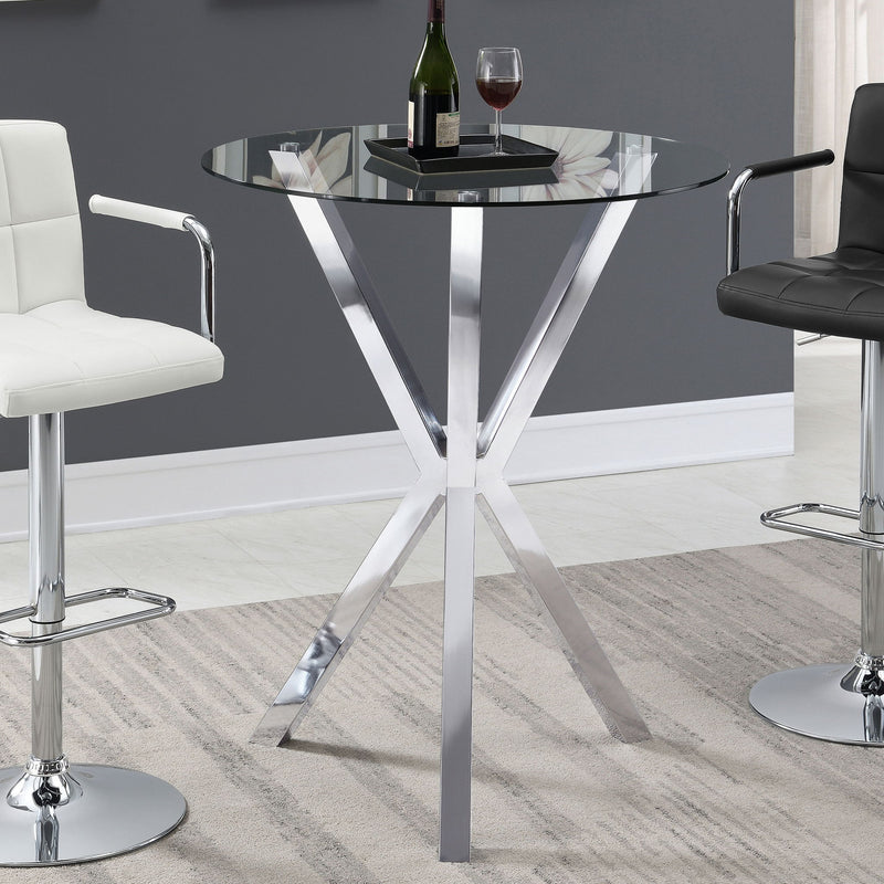 Fraser - Bar Table - Chrome