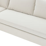 Modular Sectional Bed Couch Set With Pillows Free Combination, Minimalist Style Oversized 6 Seat Convertible Sofa