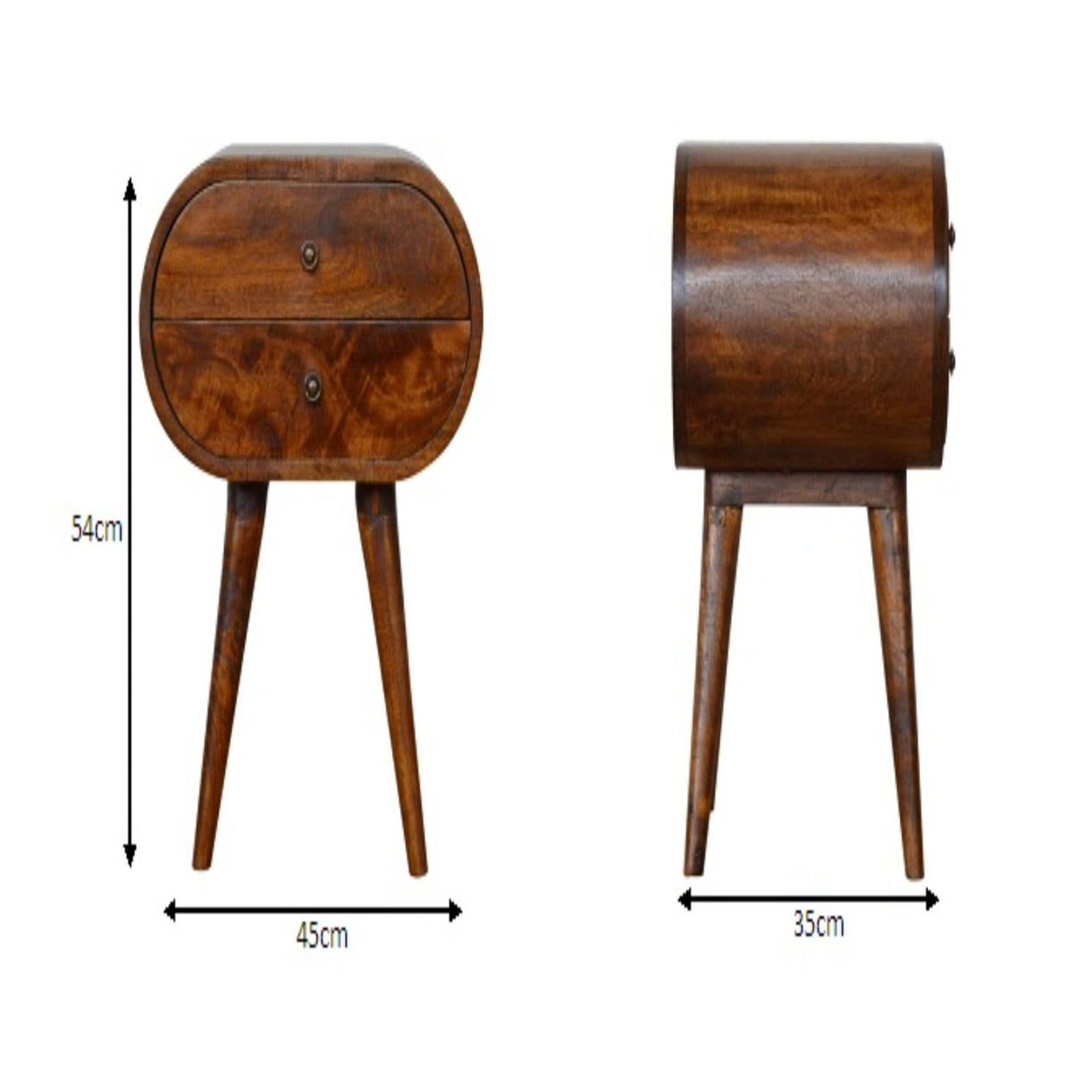 Circular Nightstand