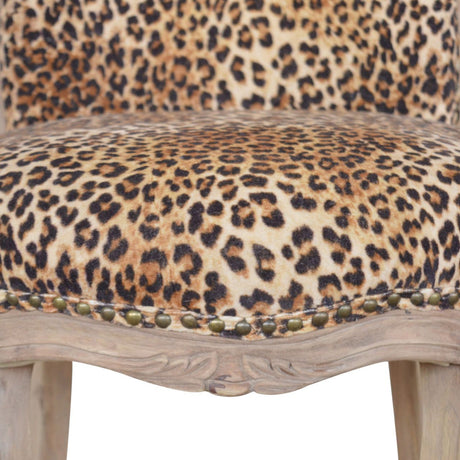 Velvet Studded Chair