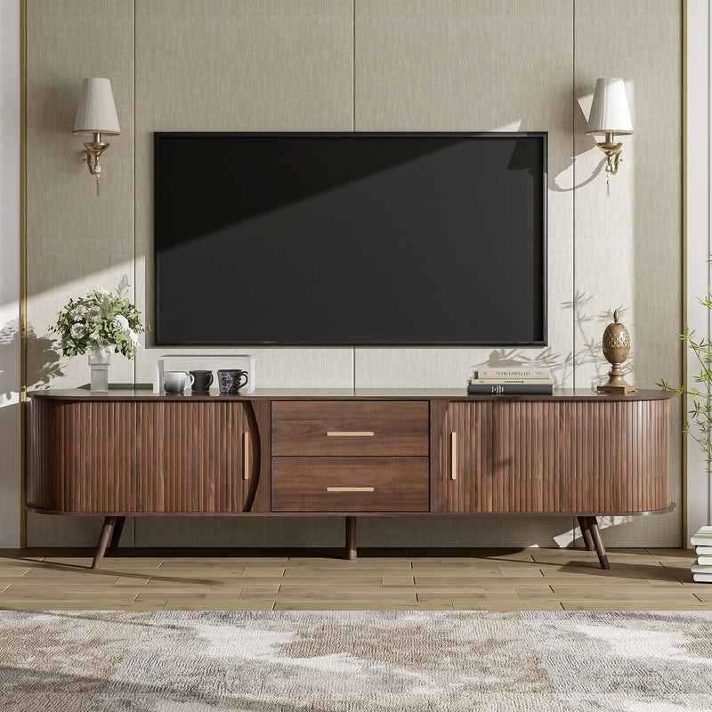 TV Stand, Entertainment Center With Storage