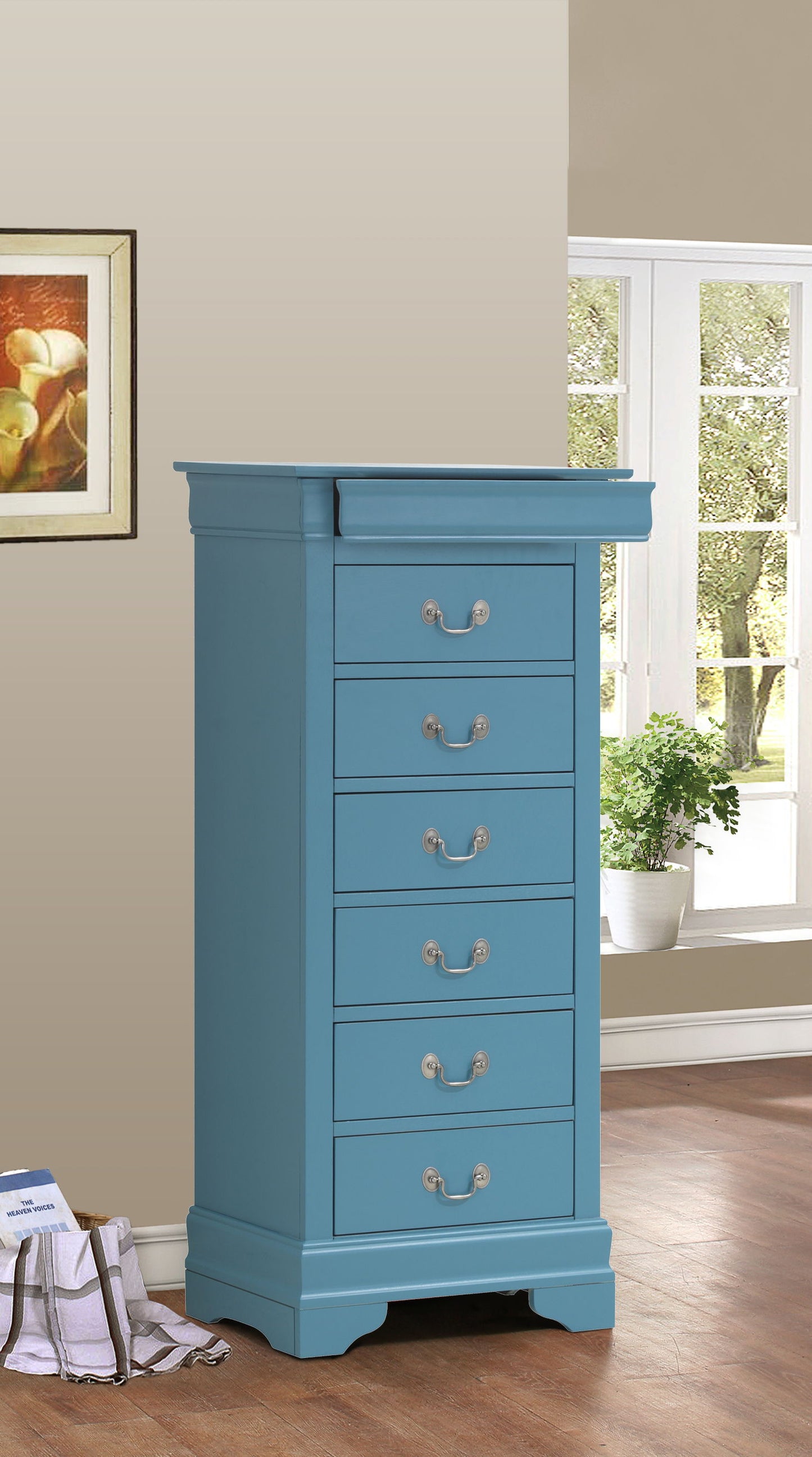 Traditional Style Lingerie Storage Chest Timeless