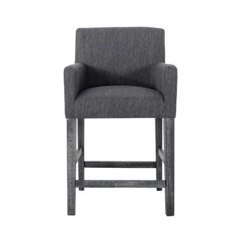 Serenitia - Upholstered Counter Chair With Straight Arm