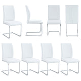 Luxury Simple Arch Chair, High Resilience With Metal Legs