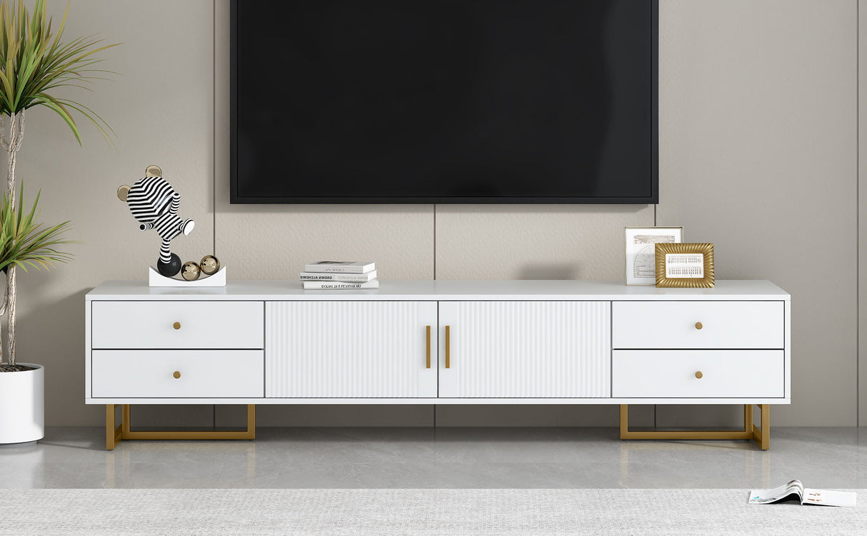 Modern TV Stand With Storage, TV Console Cabinet