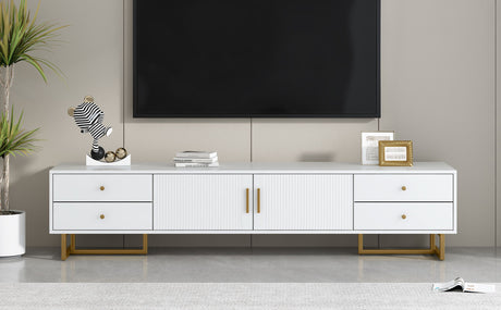 Modern TV Stand With Storage, TV Console Cabinet