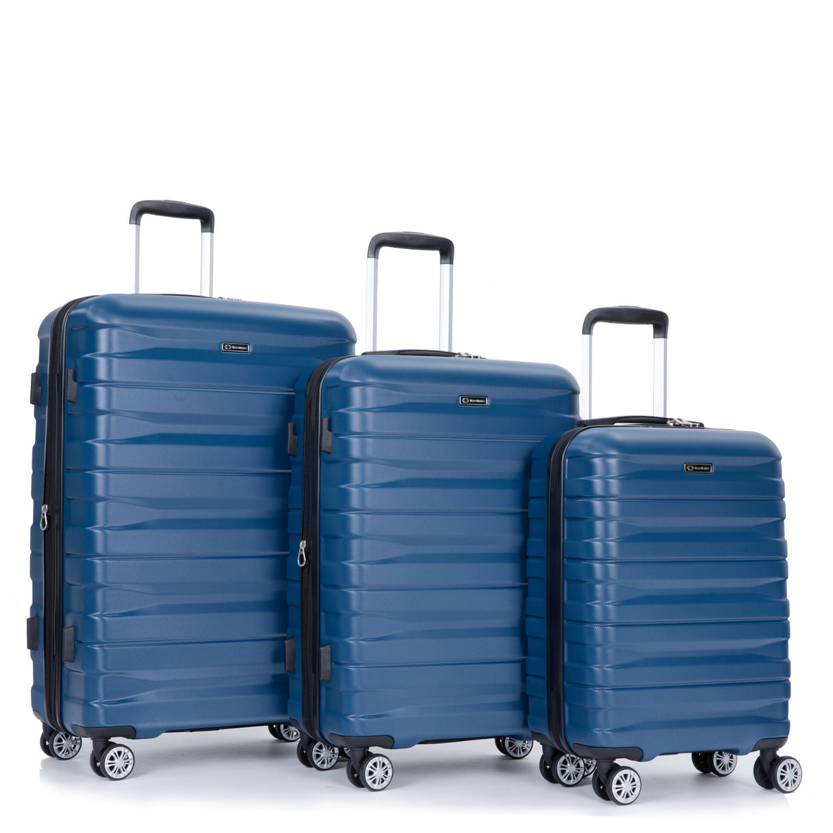 3 Piece Luggage Sets Lightweight & Durable Expandable Suitcase With Two Hooks