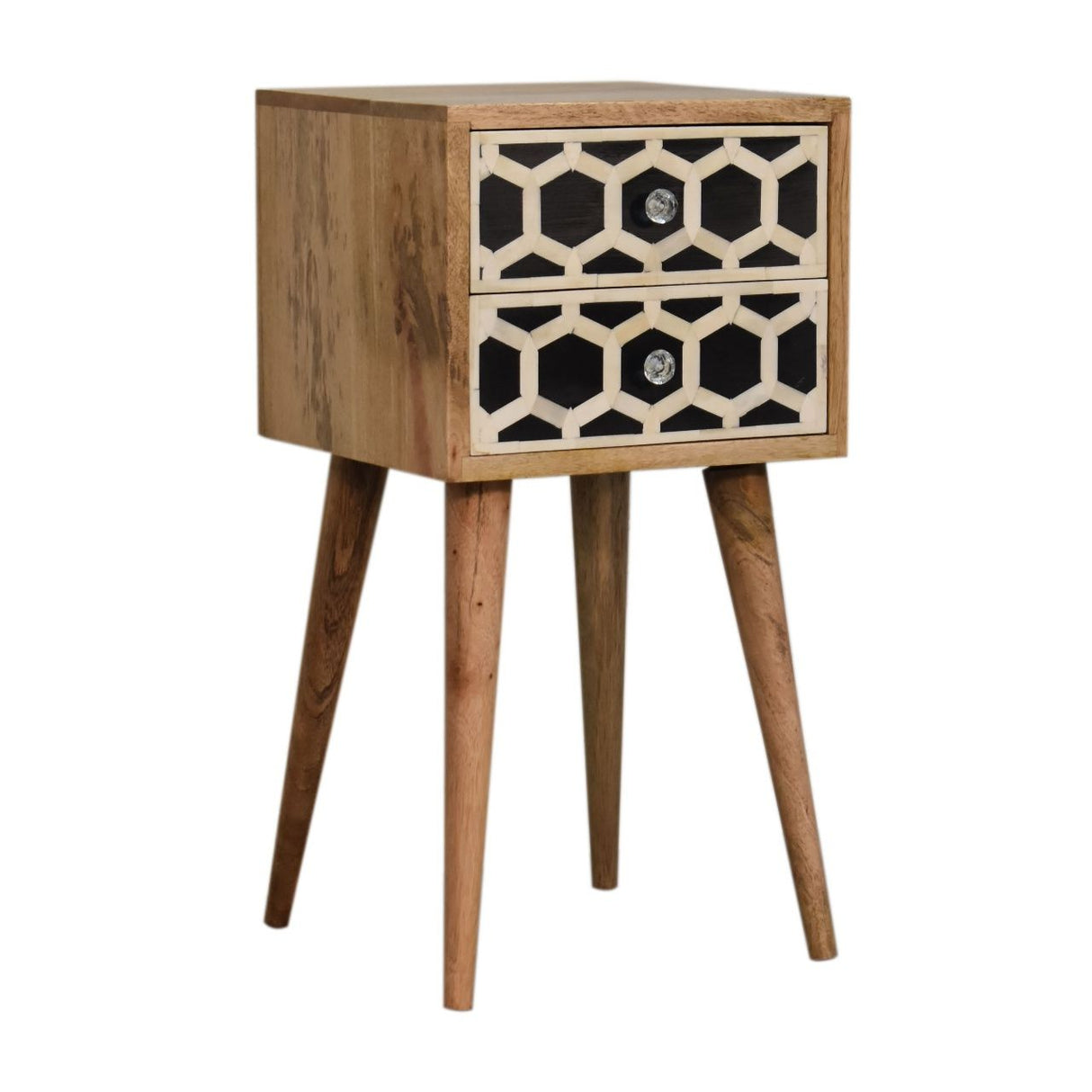 Inlay - Bone Inlay Drawer Nightstand