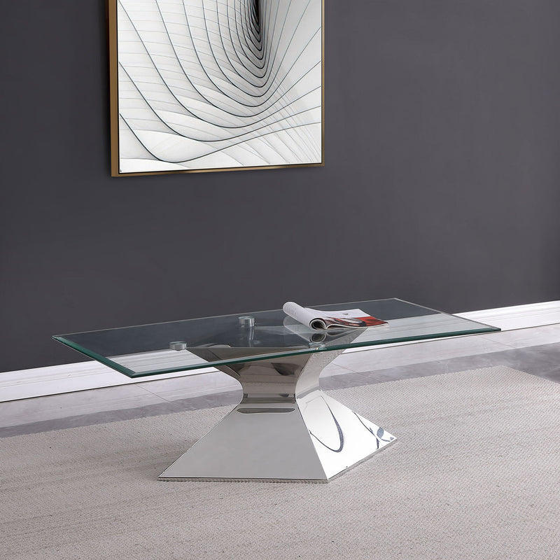 Exeter - Table With Glass Top