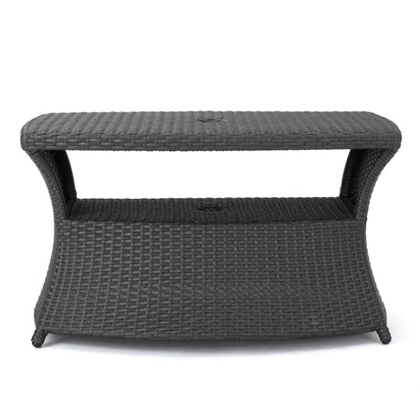 Berkeley - Chaise Lounge Side Table - Gray
