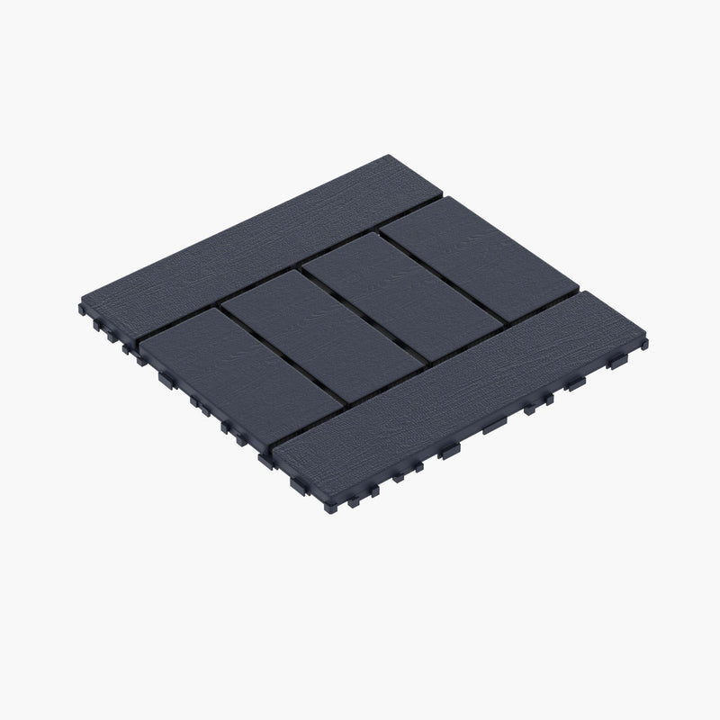 H Style Diy Module Interlocking Patio Deck Tiles