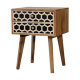 Inlay - Bone Inlay Drawer Nightstand