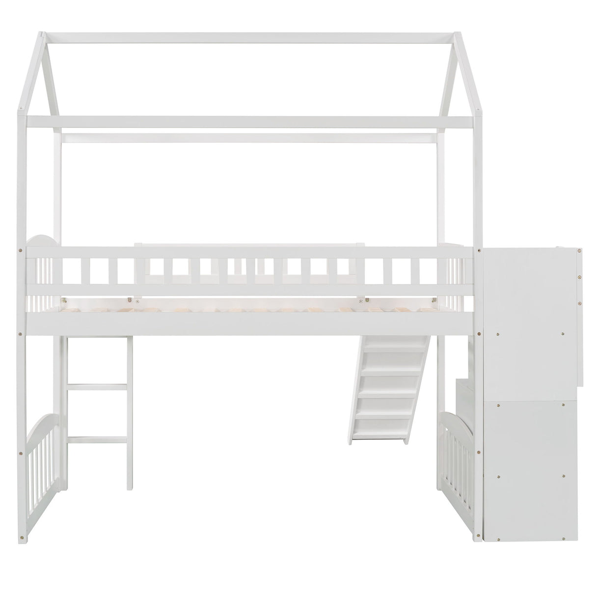 House Bed With 2 Drawers And Slide