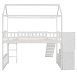 House Bed With 2 Drawers And Slide