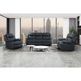 Blanche - Console Reclining Loveseat With LED Lights