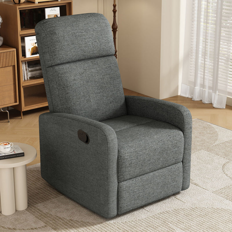 Modern Recliner Manual, Home Theater Chair With Adjustable Backrest