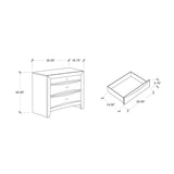 Lucille - Nightstand With Spacious Drawers