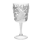 Paisley Acrylic Wine Glasses (Set of 4)