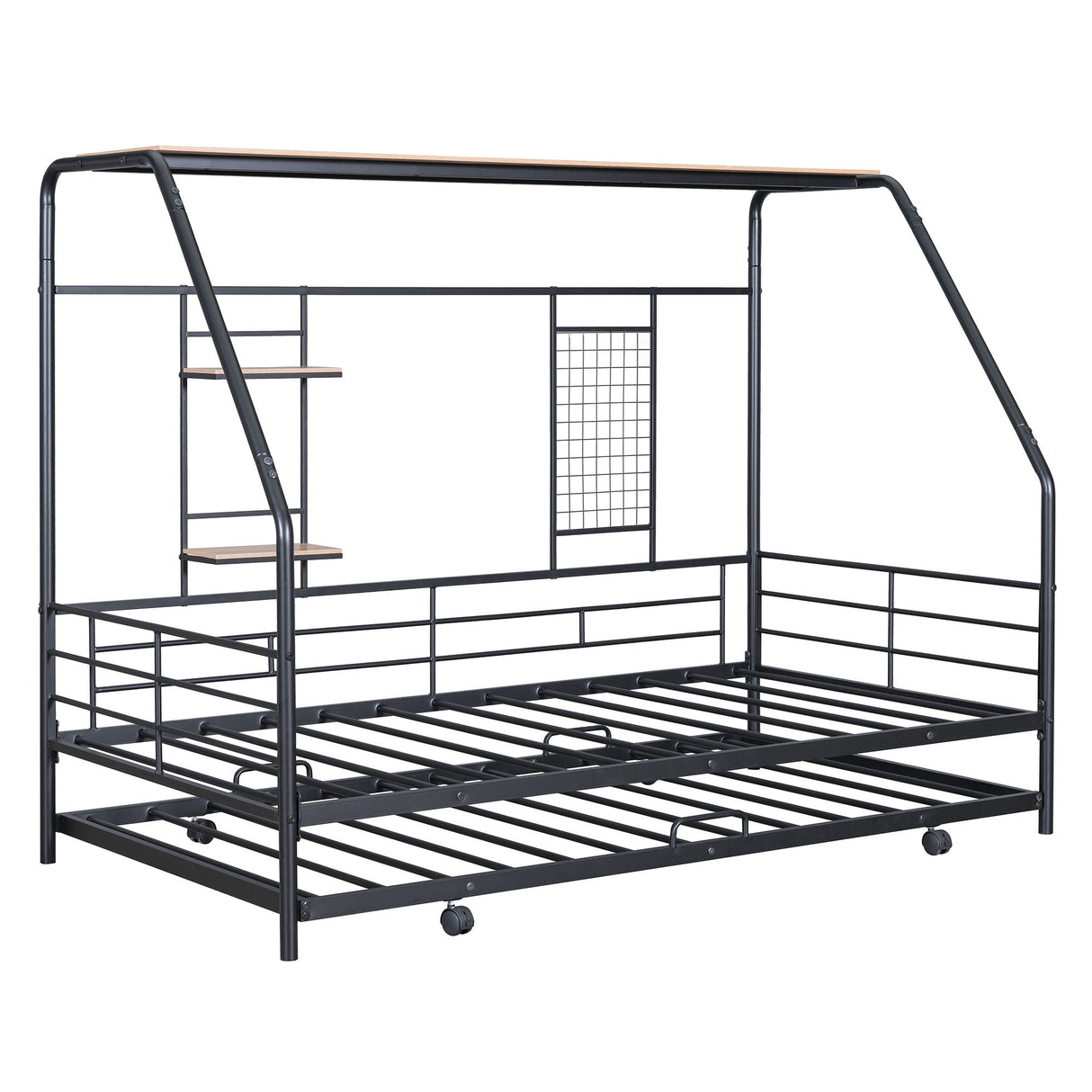 Playhouse Design Bed With Trundle