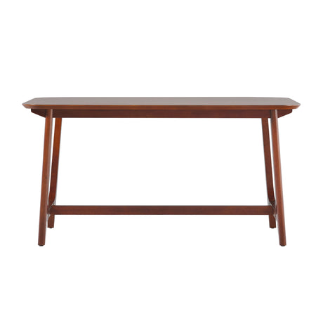 Dining Table With Trestle Base - Walnut