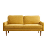 Sofa, European Style With Sleek Design, Modern & Vintage Flair, Upholstered 3 Seater Couch