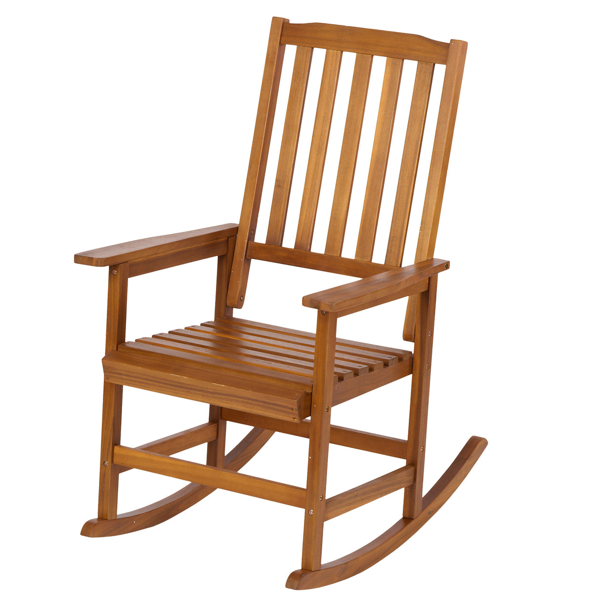 Acacia Indoor Rocking Chair, Outdoor Solid Patio Furniture
