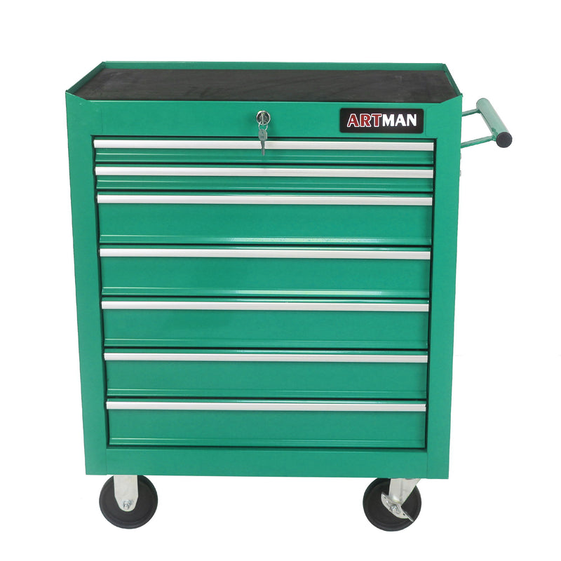 Multifunctional Tool Cart With Wheels And Drawers