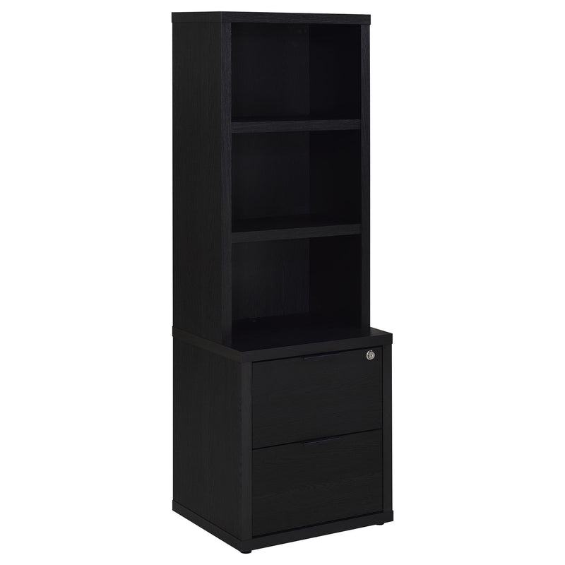 Geary - 3 Piece Wall Unit Bookcase Set With USB Storage