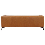 Fargo - Leather Sofa - Brown / Rustic