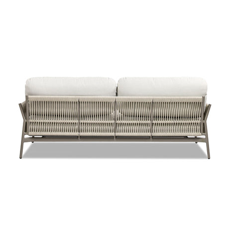 Jasper - Upholstered Patio Deep Seating Sofa - Wheat Beige
