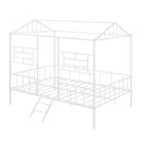 House Bed Frame With Slatted Support, No Box Spring Needed