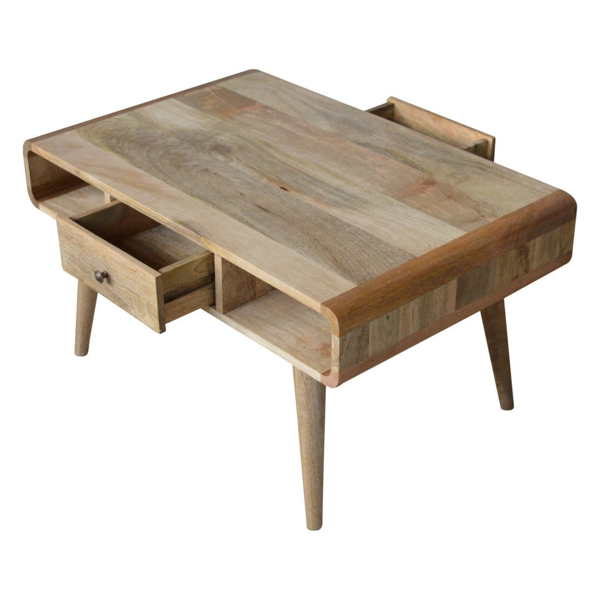 Curved Coffee Table - Oak
